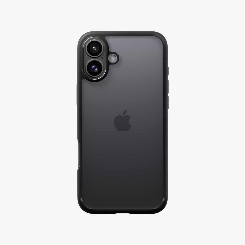 Spigen iPhone 16 Kılıf Ultra Hybrid Matte Black