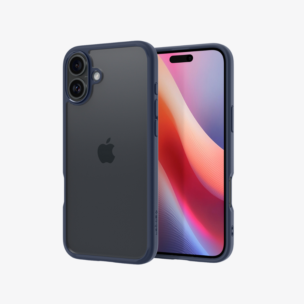 Spigen iPhone 16 Kılıf Ultra Hybrid Navy Blue