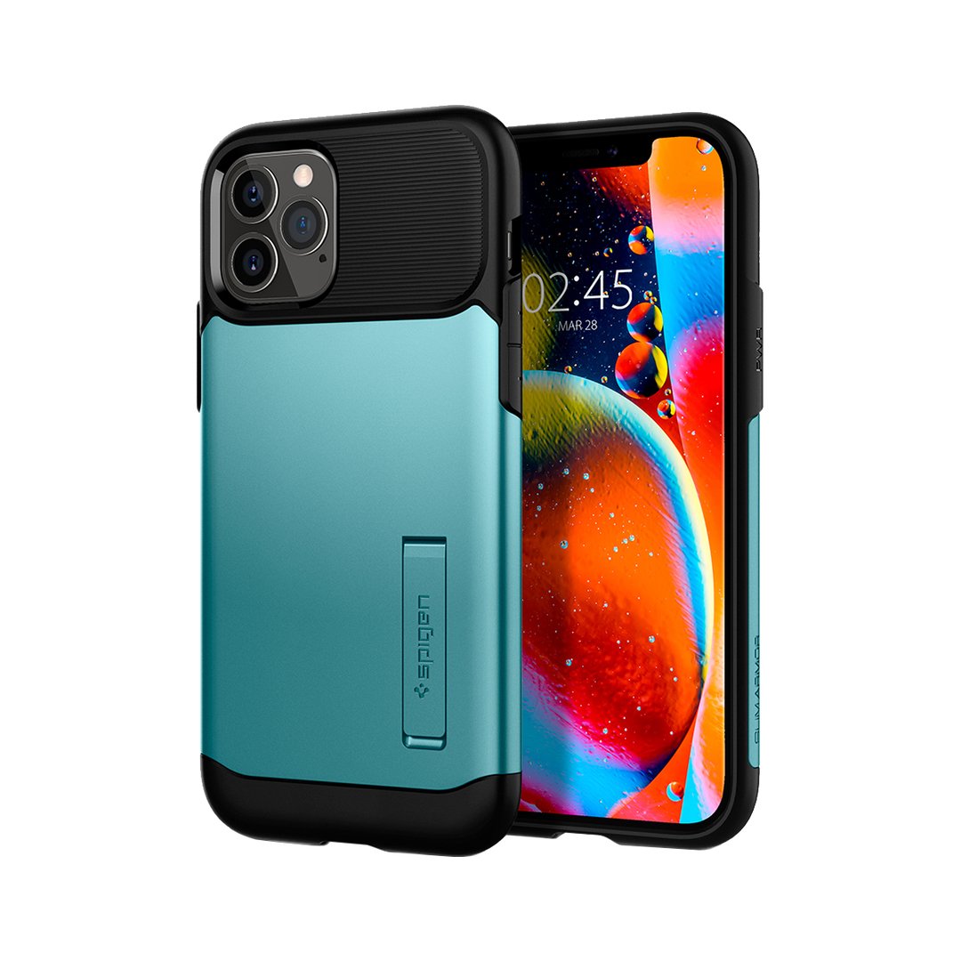 iPhone 12 / iPhone 12 Pro Kılıf, Spigen Slim Armor Mint