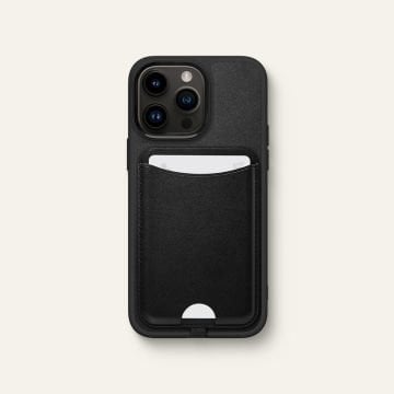Spigen Apple MagSafe iPhone 15 / iPhone 14 / iPhone 13 / iPhone 12 Serisi için Cüzdan, Ciel by Cyrill Kajuk Mag (MagSafe Uyumlu) Black