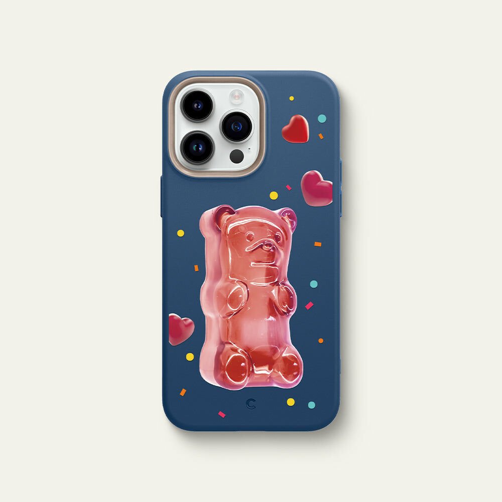 iPhone 14 Pro Max Kılıf, Ciel by UltraColor Mag Giant Gummy (MagSafe Uyumlu) Denim Blue