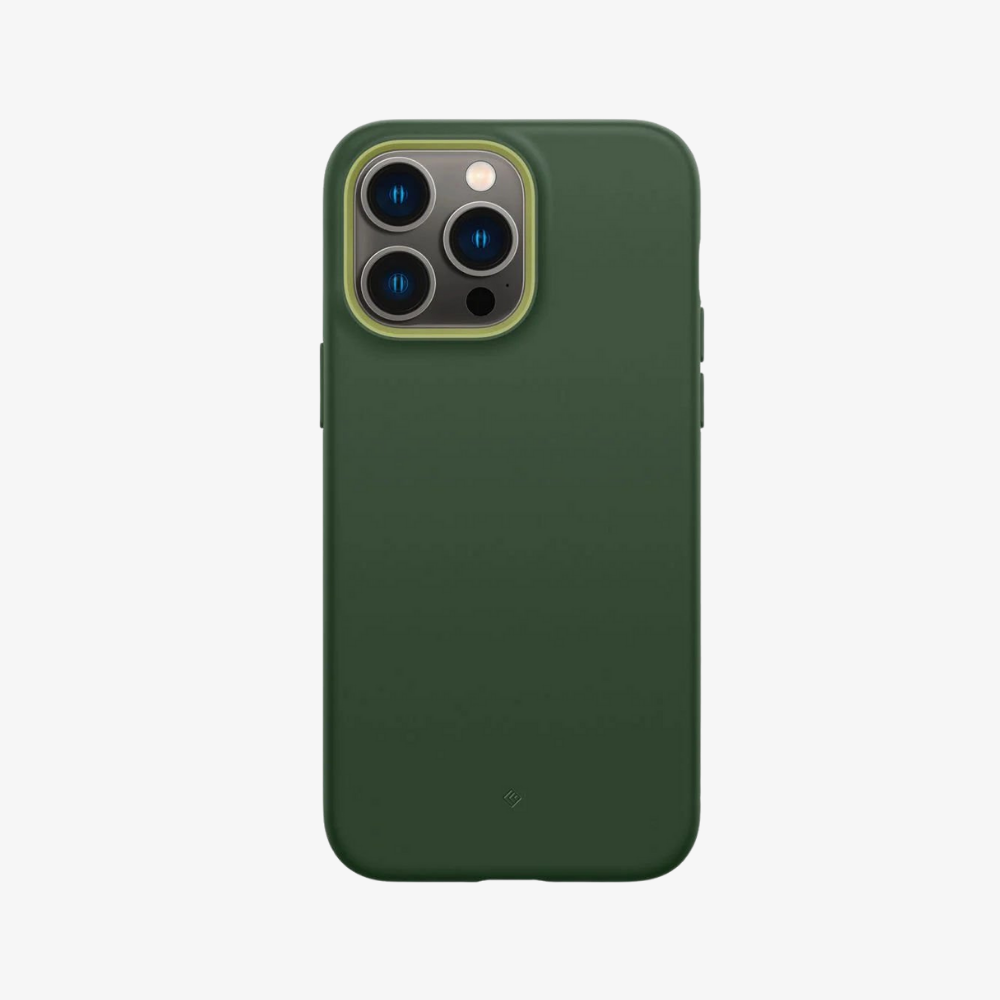 Spigen Caseology iPhone 14 Pro Kılıf Nano Pop 360 + Cam Ekran Koruyucu (2 Adet) Avo Green