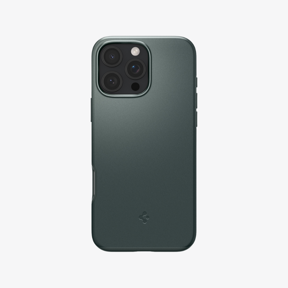 Spigen iPhone 16 Pro Max Kılıf Thin Fit MagFit MagSafe Özellikli Abyss Green