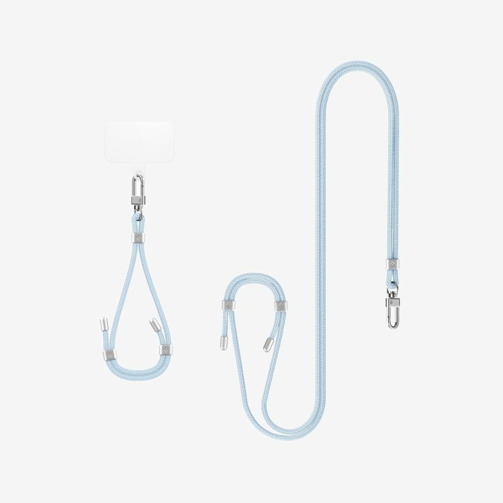 Spigen Cross Body Strap v2 Set Boyun Askı ipi + Wrist Strap El Askı ipi + ConTag Tutucu Aparat (Tüm Cihazlarla Uyumlu)