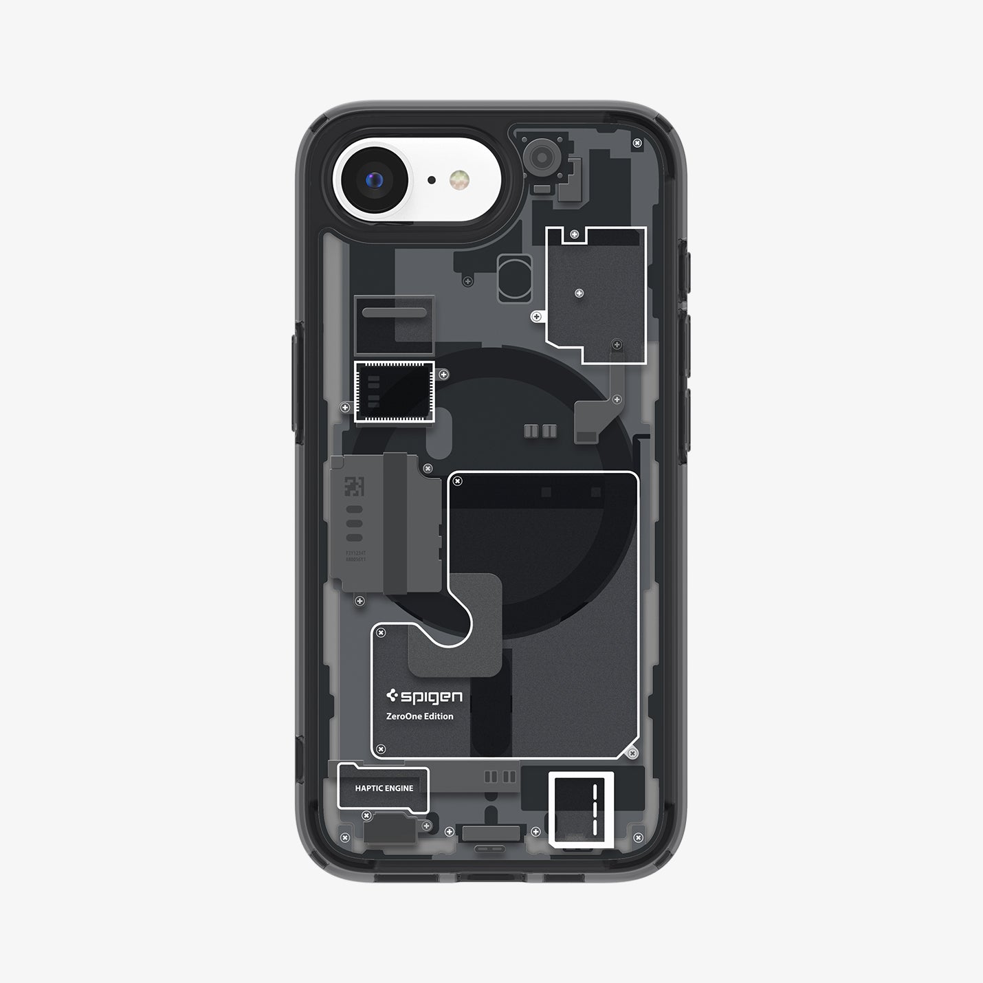 Spigen iPhone 16e Kılıf Ultra Hybrid MagFit MagSafe Özellikli Zero One Black