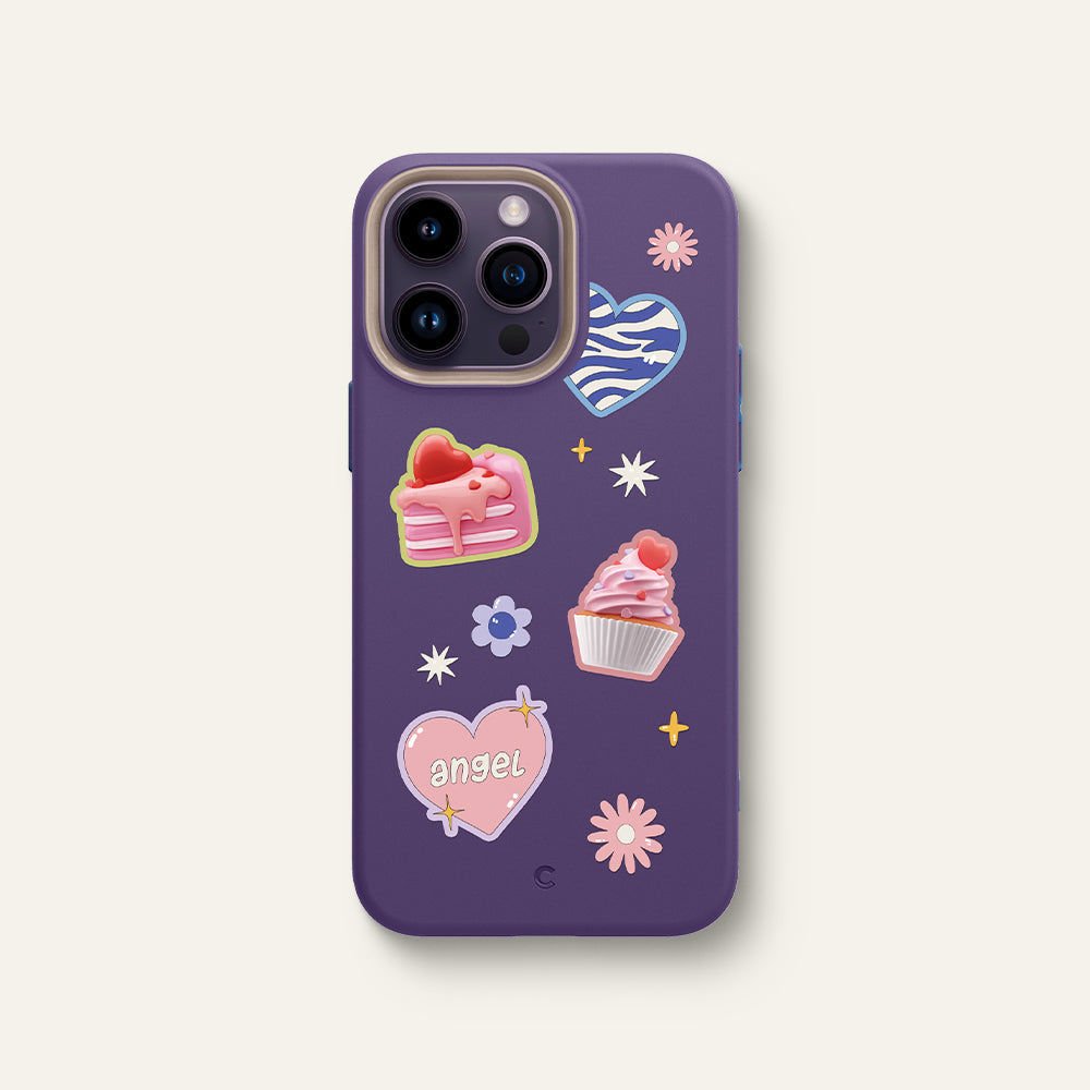 iPhone 14 Pro Kılıf, Ciel by UltraColor Mag Sugar Crush (MagSafe Uyumlu) Purple