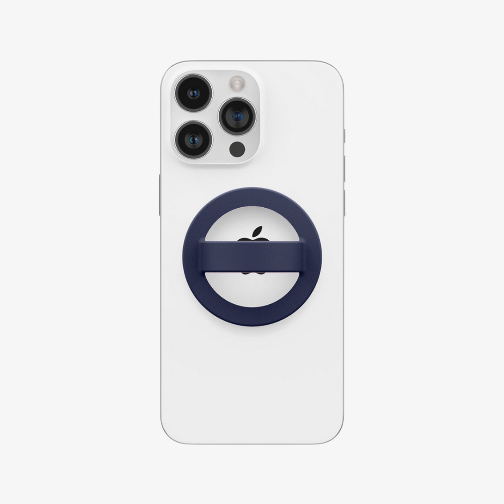 Nano Pop MagSafe Silikon Telefon Tutucu, Caseology Silicone Phone Holder for MagSafe Blueberry Navy