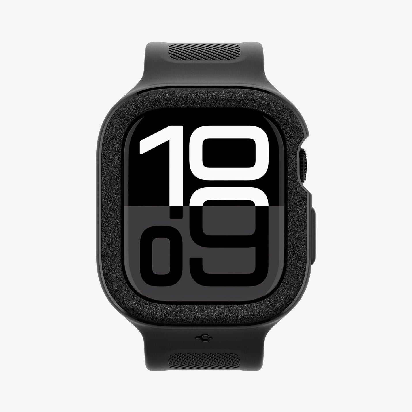 Spigen Apple Watch 46mm Seri 10 Kılıf & Kordon Kayış Vault Pro Matte Black