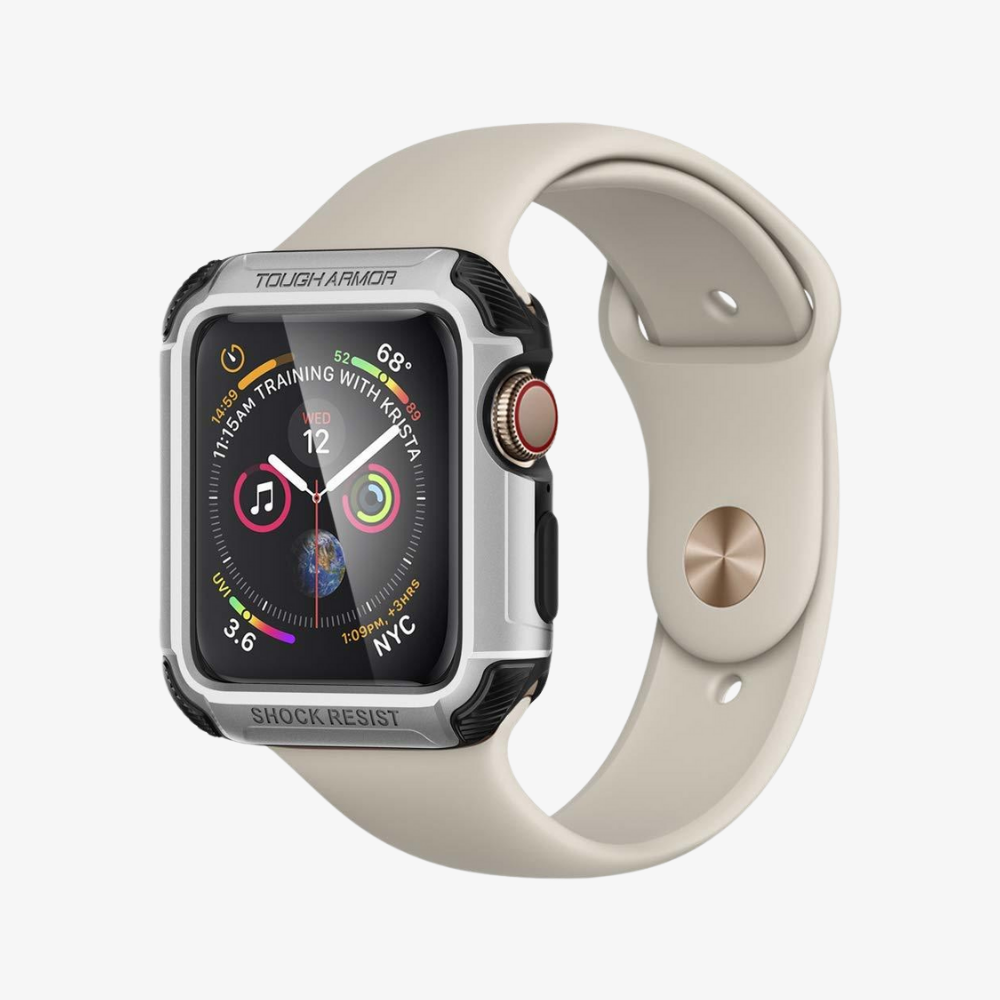 Apple Watch Serisi (44mm) Kılıf, Spigen Tough Armor