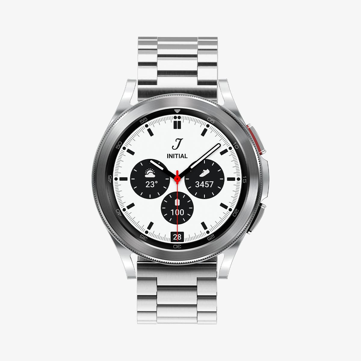 Galaxy Watch Serisi (40mm / 41mm / 42mm / 44mm / 45mm / 46mm) Kayış Kordon, Spigen Band Modern Fit (22mm)