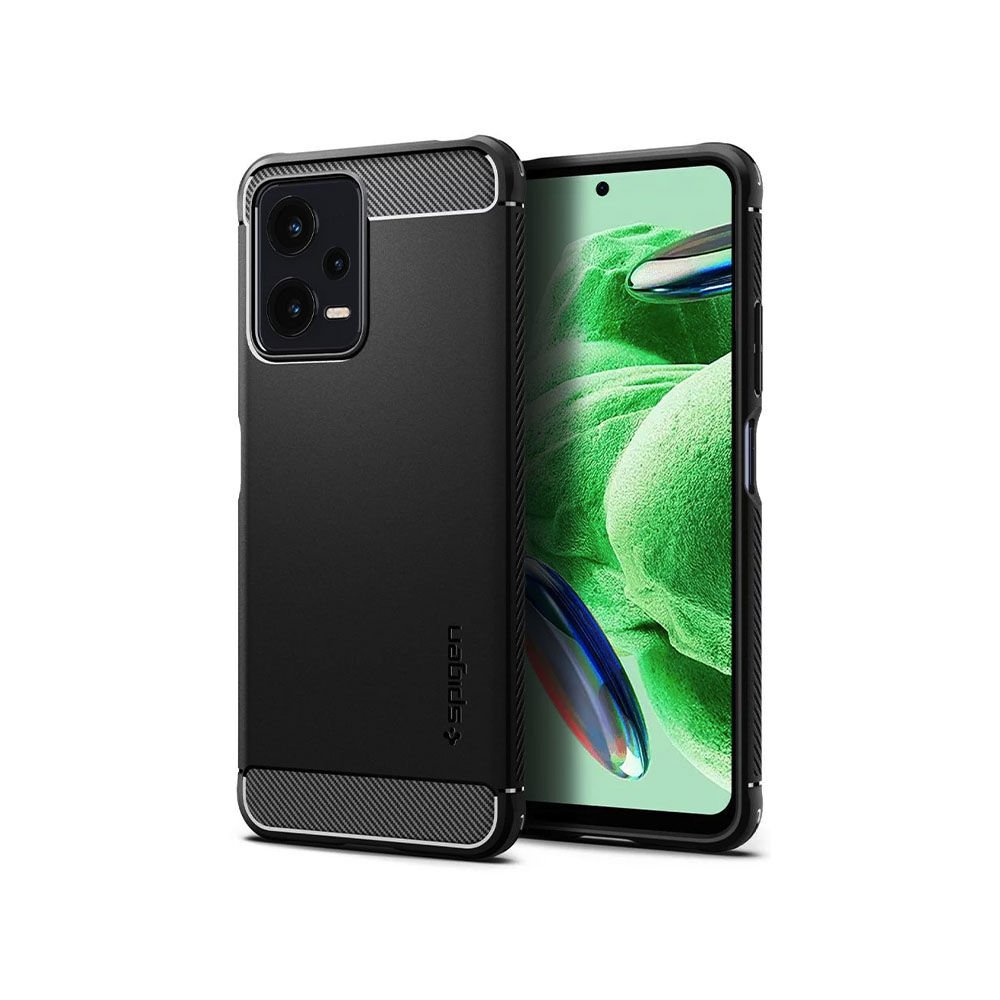 POCO X5 5G / Redmi Note 12 5G Kılıf, Spigen Rugged Armor