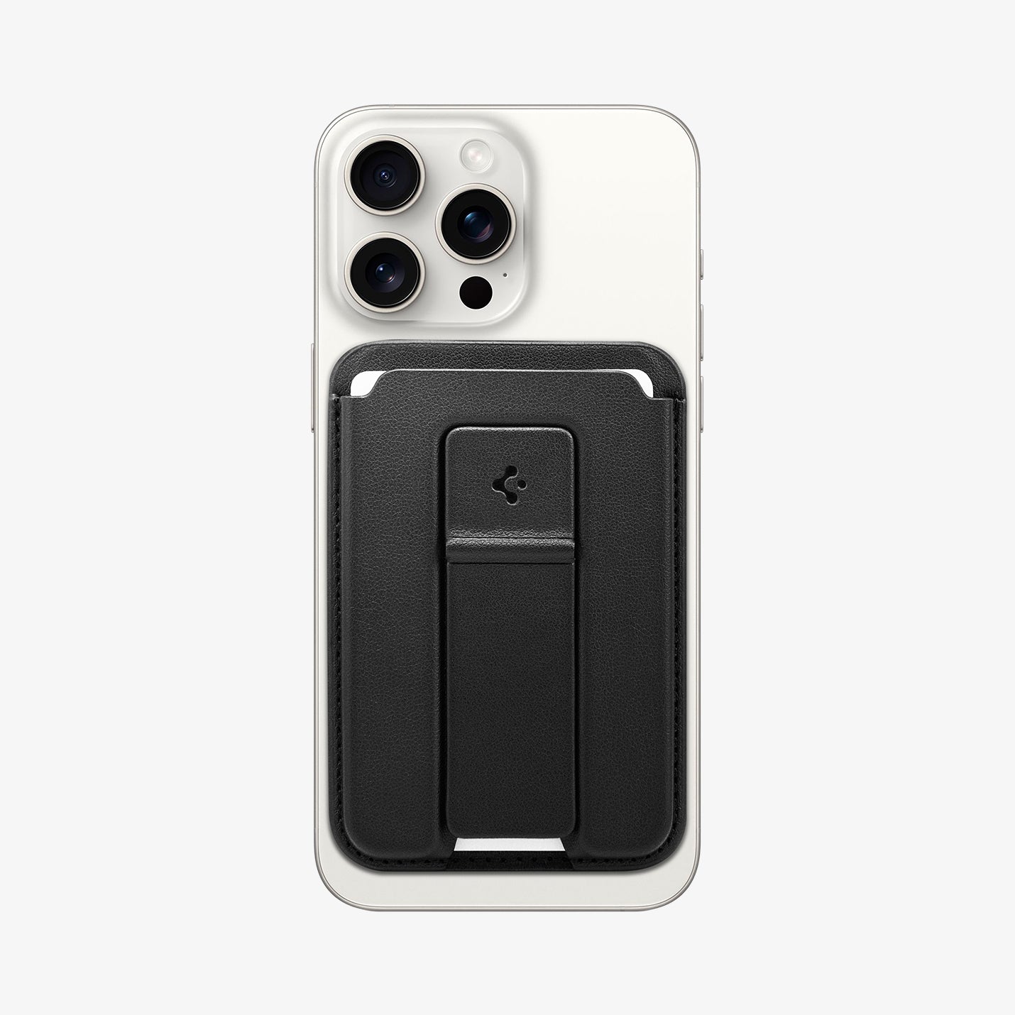 Spigen MagFit iPhone için MagSafe özellikli 3 Kartlı Manyetik Cüzdan Smart Fold 2 Wallet