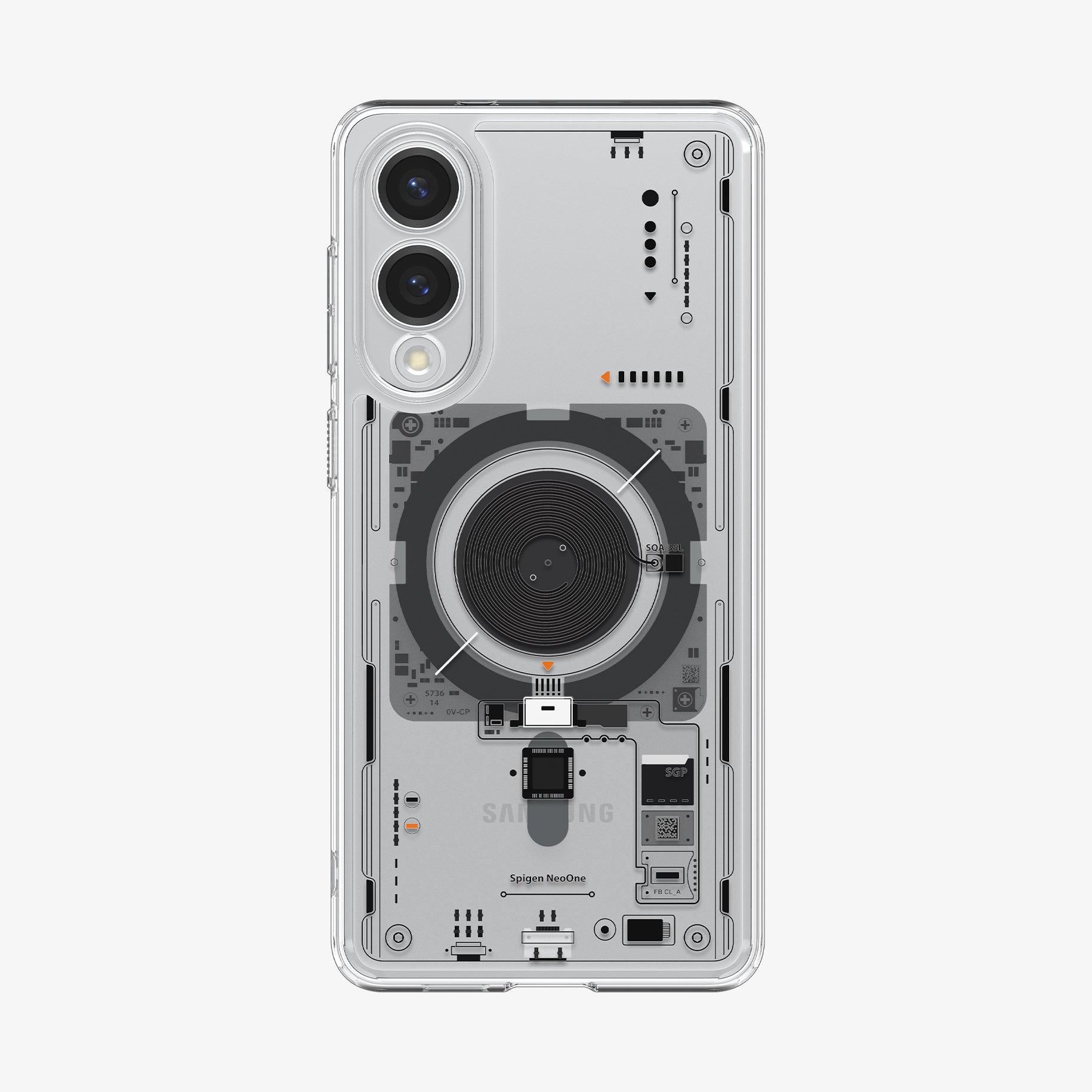 Spigen Galaxy S25 Edge Kılıf Ultra Hybrid MagFit özellikli Neo One