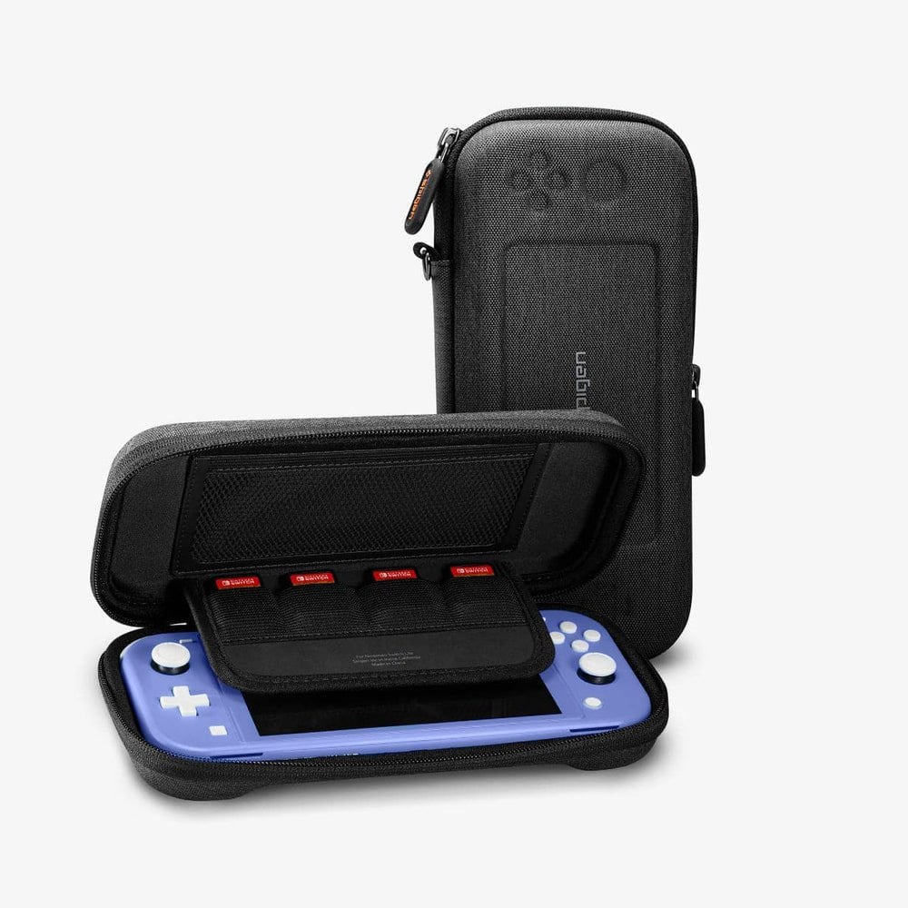 Spigen Nintendo Switch Lite ile Uyumlu Kılıf Taşıma Çantası Klasden Black