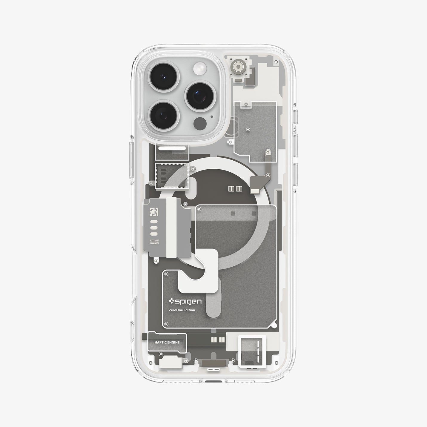 Spigen iPhone 16 Pro Max Kılıf Ultra Hybrid MagFit MagSafe Özellikli Zero One Natural Titanium