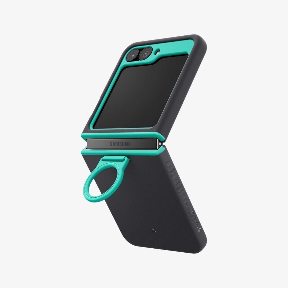 Spigen Caseology Galaxy Z Flip 6 Kılıf Nano Pop Prune Charcoal