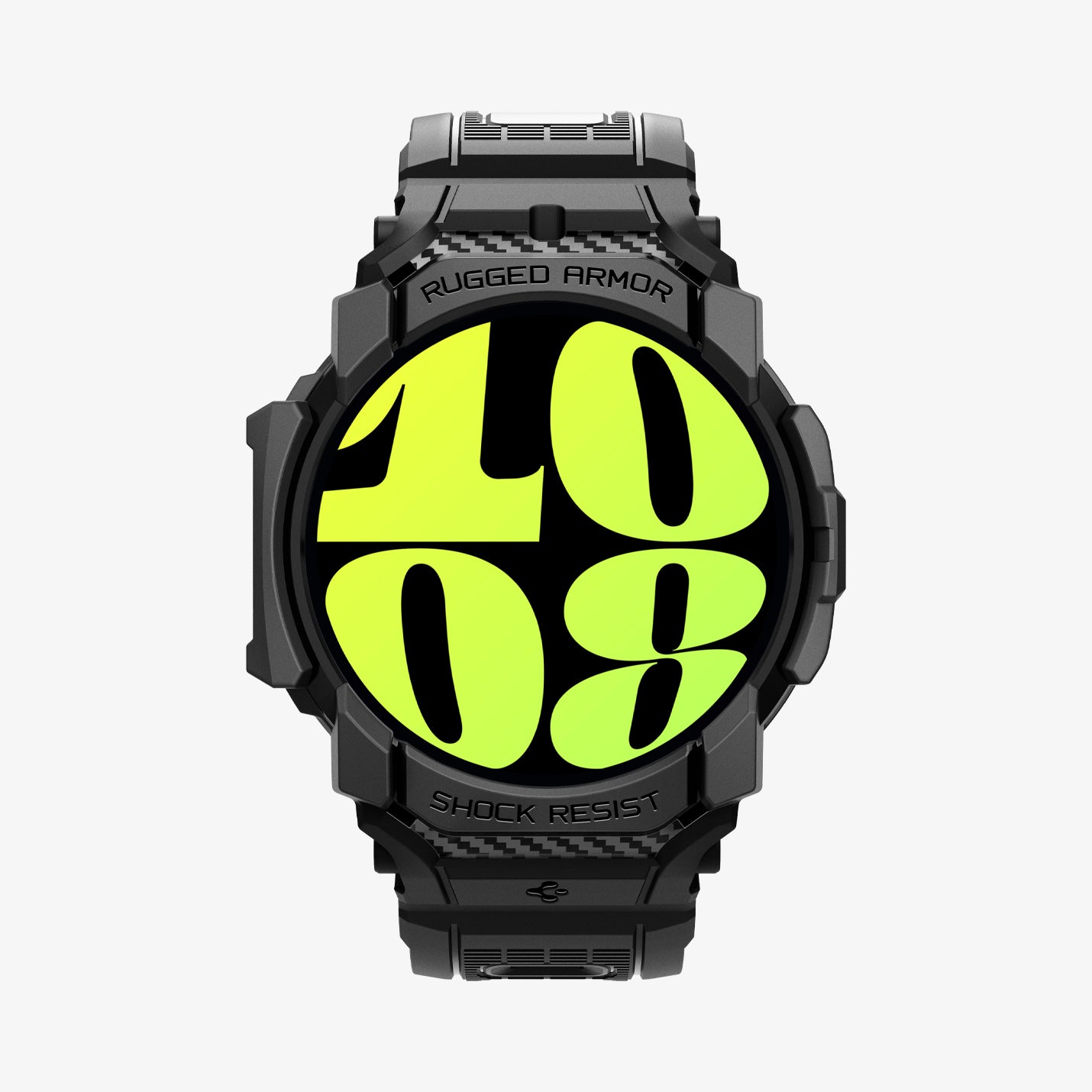 Spigen Galaxy Watch 7 (40mm) Kılıf & Kordon Kayış Rugged Armor Pro
