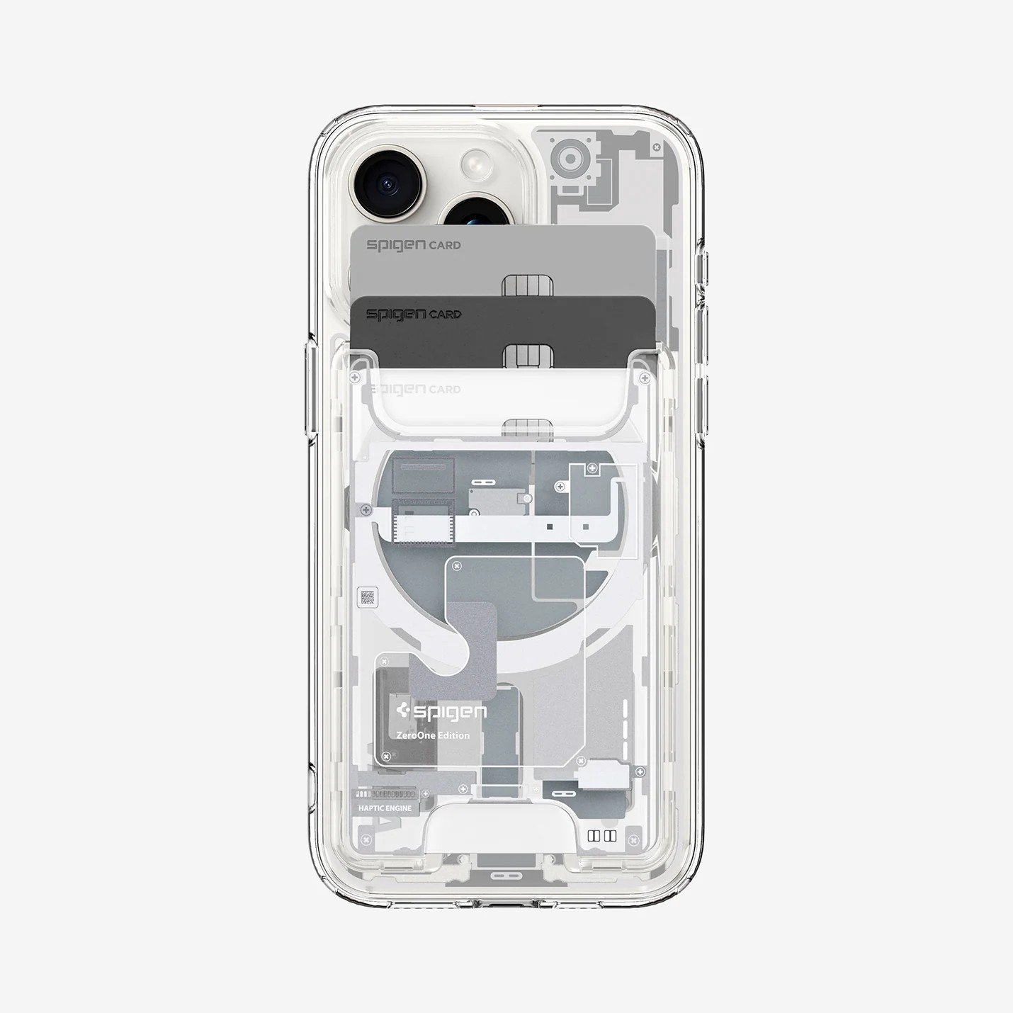 Spigen iPhone için MagSafe Özellikli 3 Kartlı Manyetik Cüzdan Ultra Hybrid