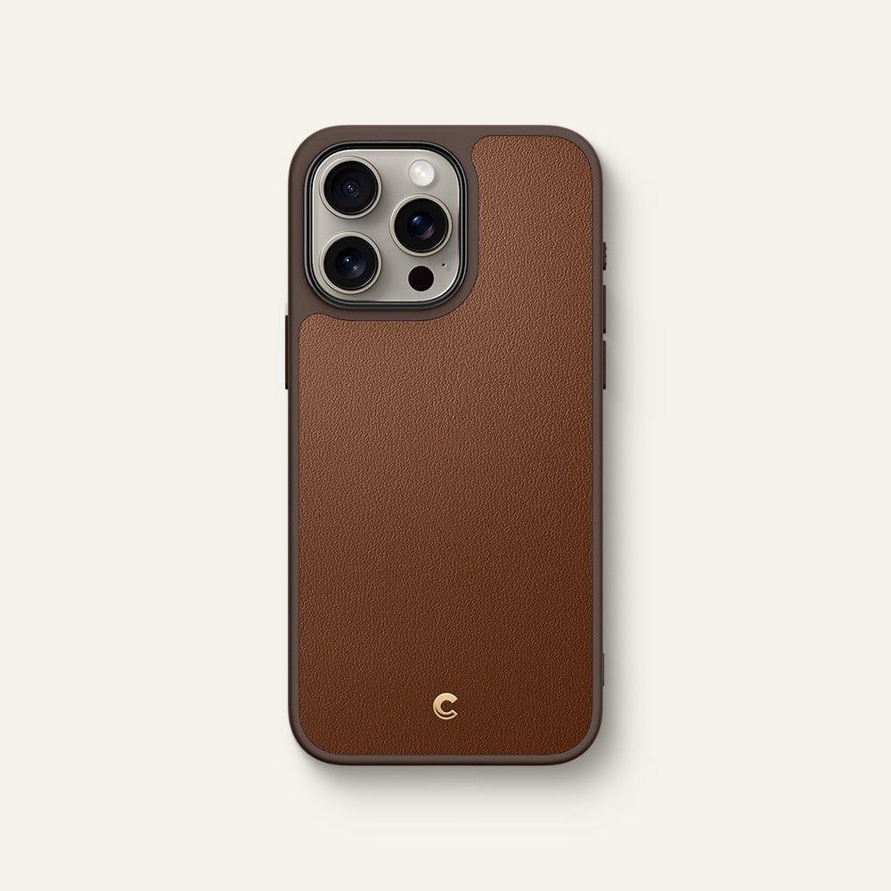 iPhone 15 Pro Kılıf, Ciel By Cyrill Kajuk Mag (Magsafe Uyumlu) Saddle Brown