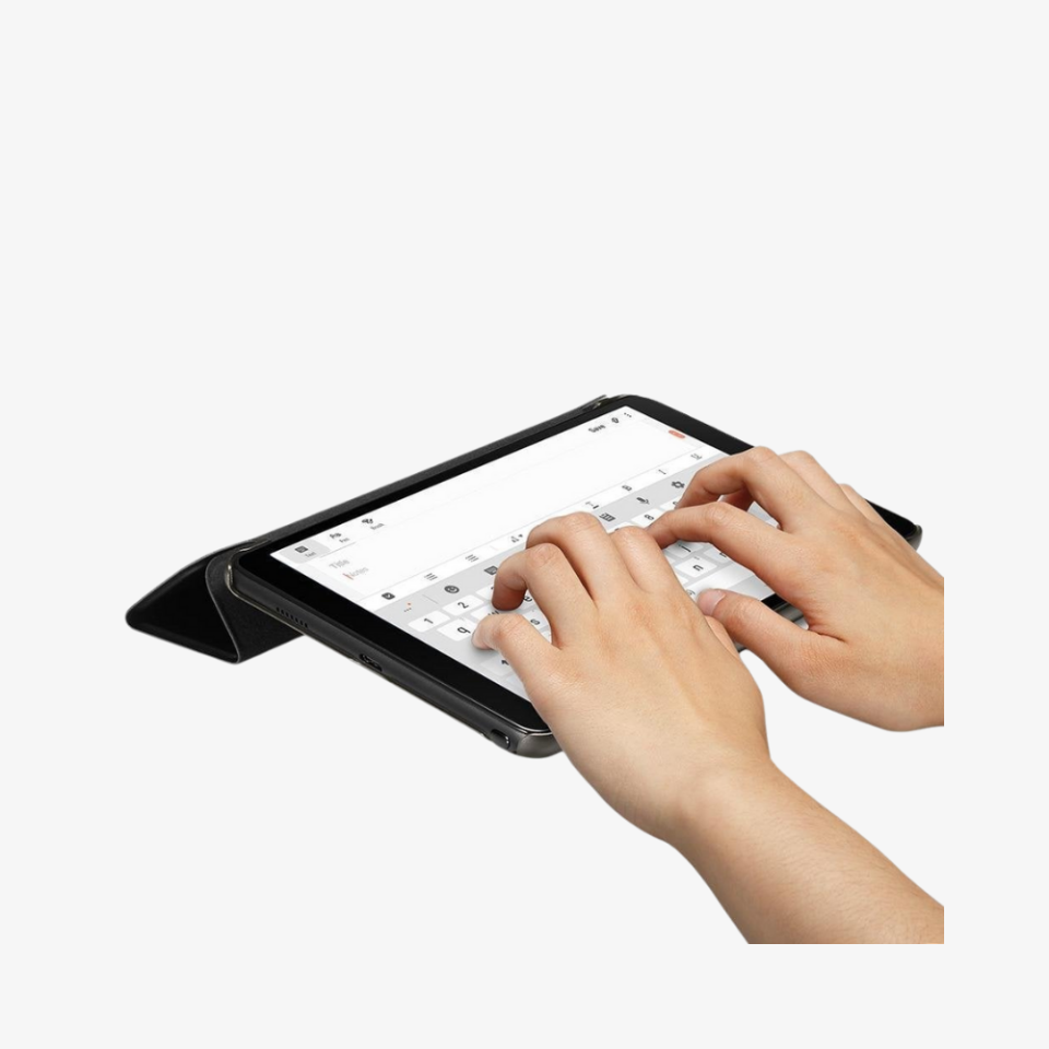 Galaxy Tab A 8.0 S Pen (2019) Kılıf, Spigen Smart Fold Black