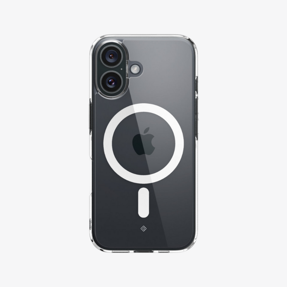 Spigen Caseology iPhone 16 Kılıf Capella Mag MagSafe Özellikli Clear White