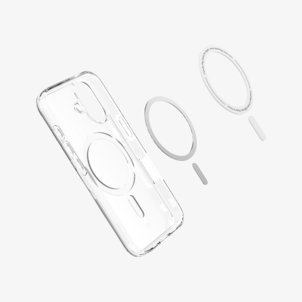 Spigen Caseology iPhone 16 Kılıf Capella Mag MagSafe Özellikli Clear Desert Green