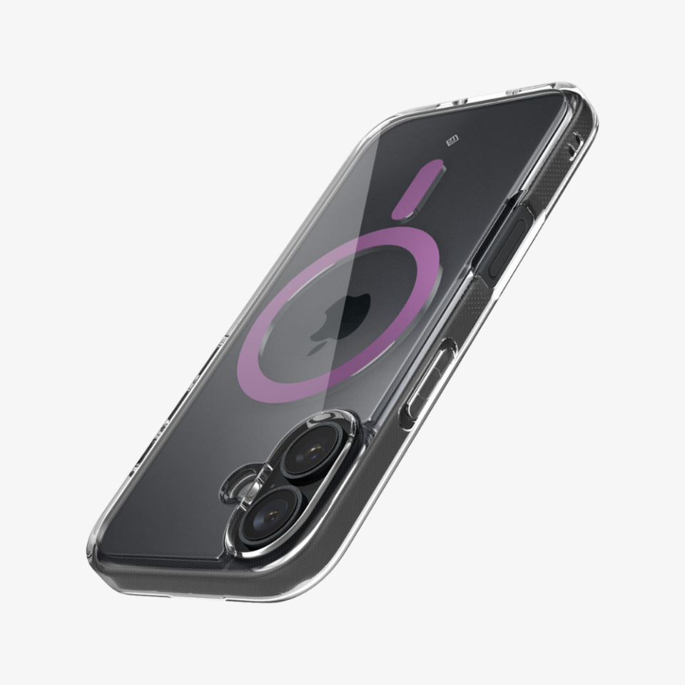 Spigen Caseology iPhone 16 Kılıf Capella Mag MagSafe Özellikli Clear Purple