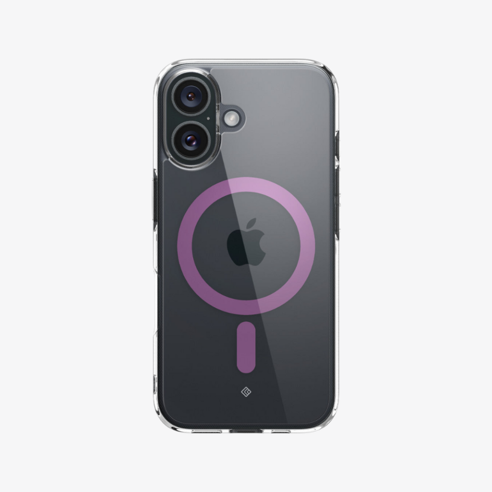 Spigen Caseology iPhone 16 Kılıf Capella Mag MagSafe Özellikli Clear Purple