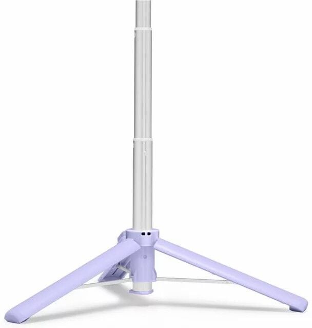 Spigen Kablosuz Bluetooth Selfie Çubuğu MagSafe ile Uyumlu Uzaktan Kumandalı Tripod / 60 cm Kadar Uzatılabilir Kolay Taşınabilir MagFit S571W Lavender