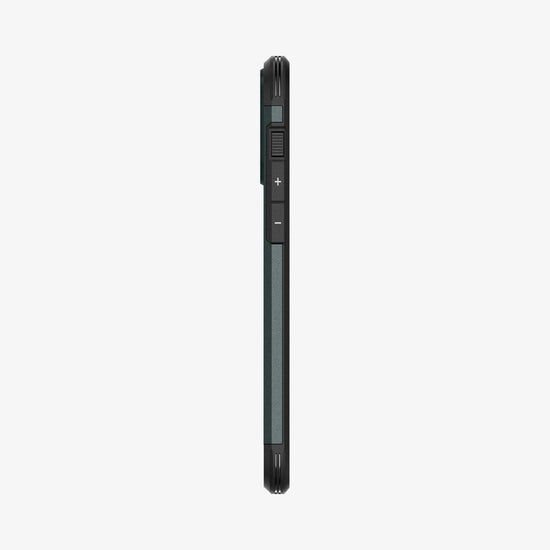 iPhone 15 Pro Kılıf, Spigen Tough Armor Magfit (Magsafe Uyumlu) Abyss Green