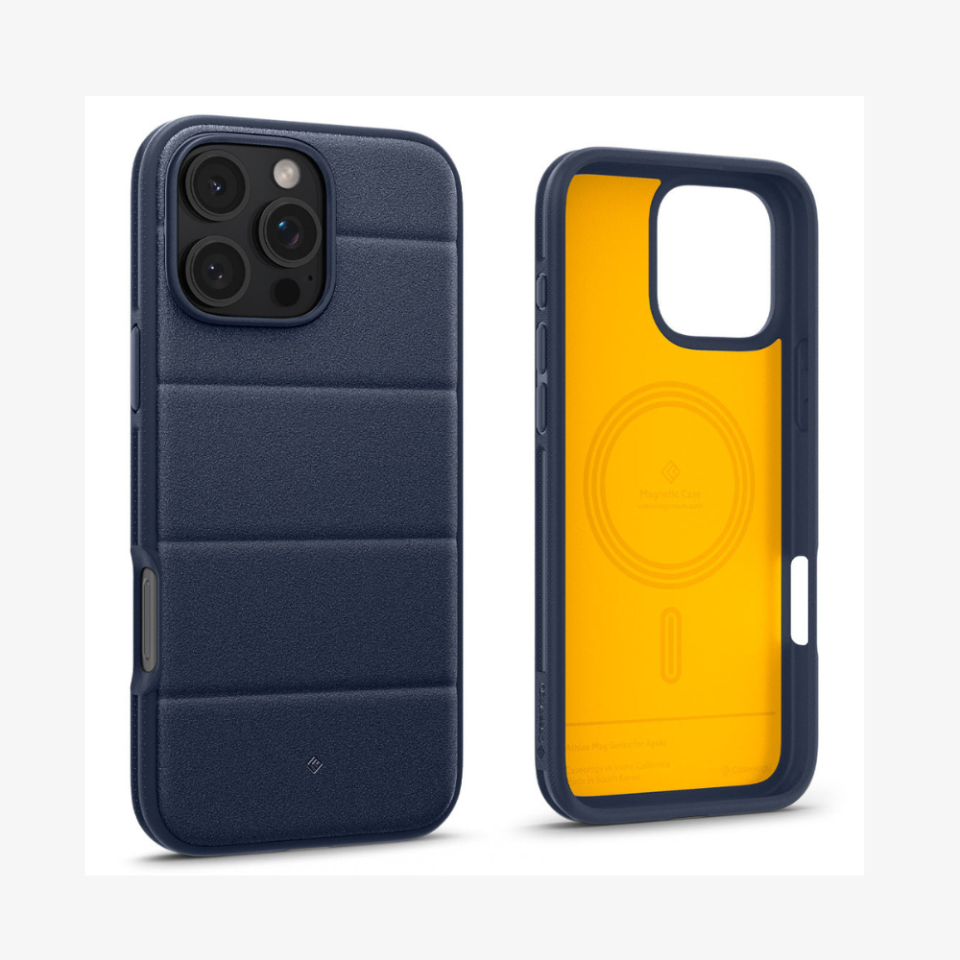 Spigen Caseology iPhone 16 Pro Kılıf Athlex Mag MagSafe Özellikli Active Navy