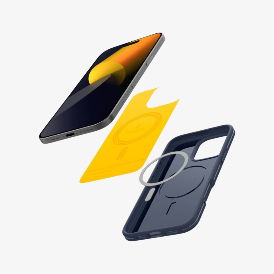 Spigen Caseology iPhone 16 Pro Kılıf Athlex Mag MagSafe Özellikli Active Navy