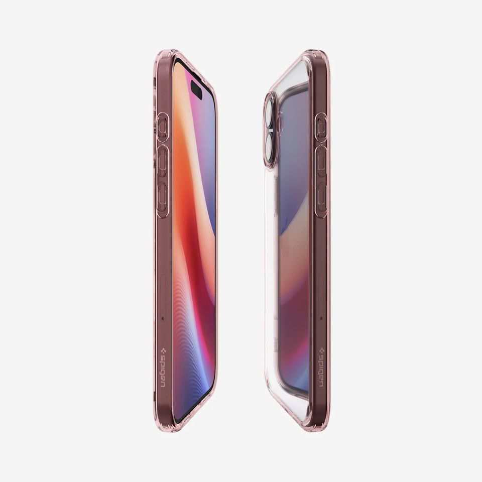 Spigen iPhone 16 Kılıf Ultra Hybrid Rose Crystal