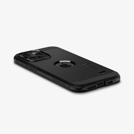 Spigen iPhone 15 Pro Kılıf Tough Armor MagFit MagSafe özellikli Kickstand Black