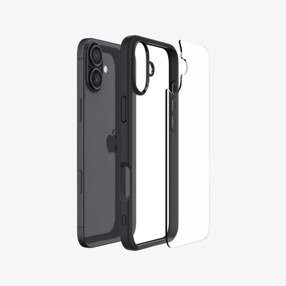 Spigen iPhone 16 Kılıf Ultra Hybrid Matte Black