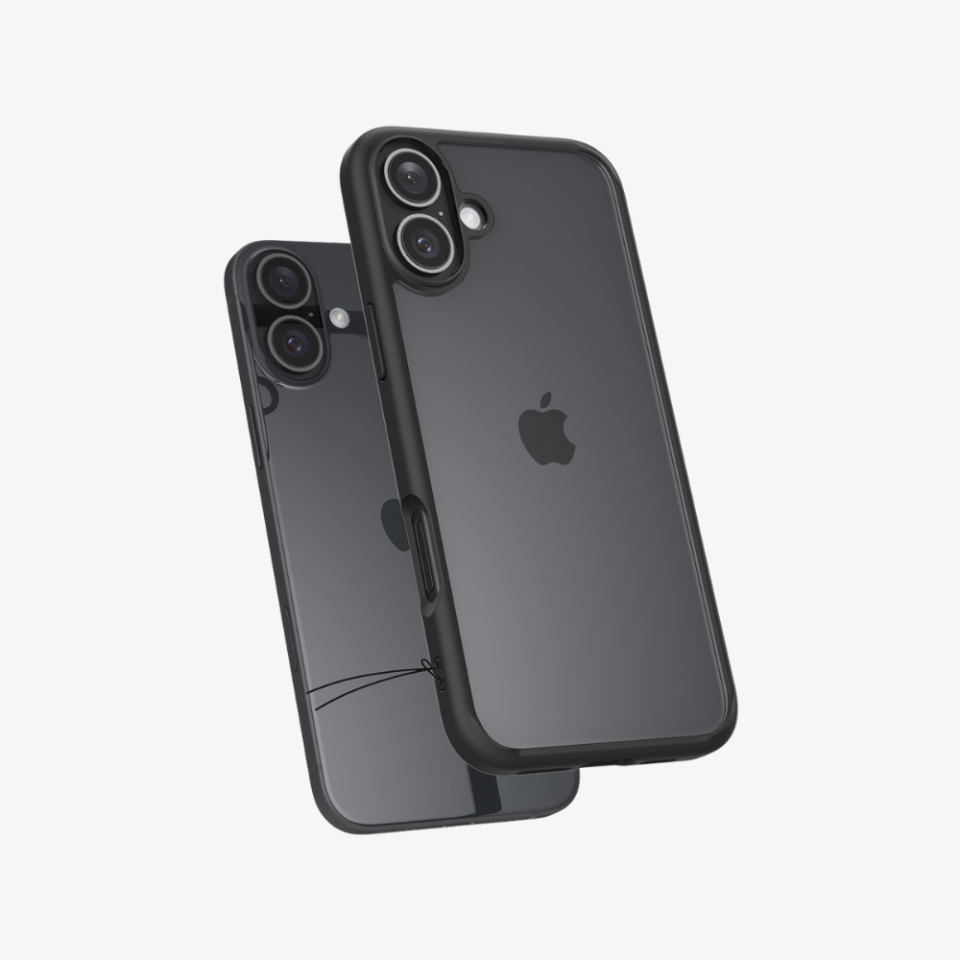 Spigen iPhone 16 Kılıf Ultra Hybrid Matte Black
