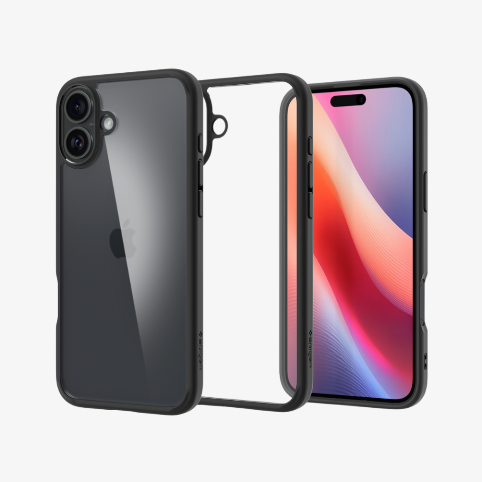 Spigen iPhone 16 Kılıf Ultra Hybrid Matte Black