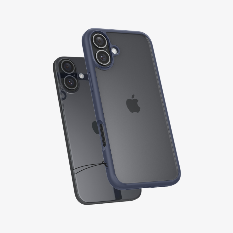 Spigen iPhone 16 Kılıf Ultra Hybrid Navy Blue
