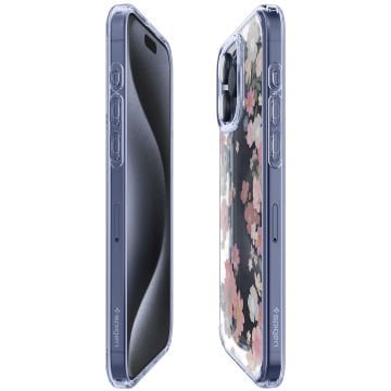 iPhone 15 Pro Kılıf, Spigen Ultra Hybrid Blossom