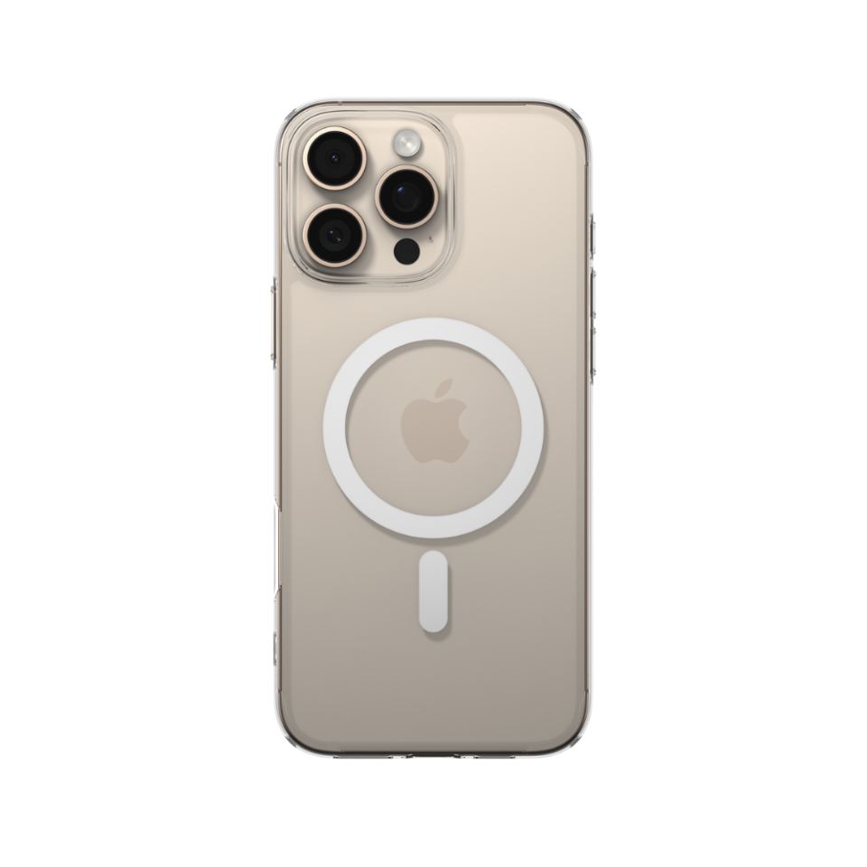 Spigen iPhone 16 Pro Max Kılıf Liquid Crystal MagFit MagSafe Özellikli Crystal Clear