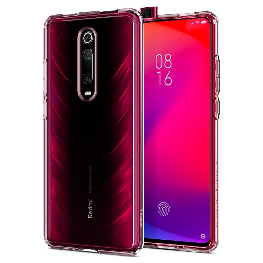 Xiaomi Mi 9T/Mi 9T Pro Kılıf, Spigen Ultra Hybrid Crystal Clear