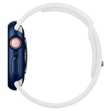 Spigen Apple Watch 44mm (Seri SE2/6/SE/5/4) Kılıf Thin Fit Metallic Blue