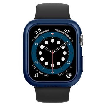 Spigen Apple Watch 44mm (Seri SE2/6/SE/5/4) Kılıf Thin Fit Metallic Blue