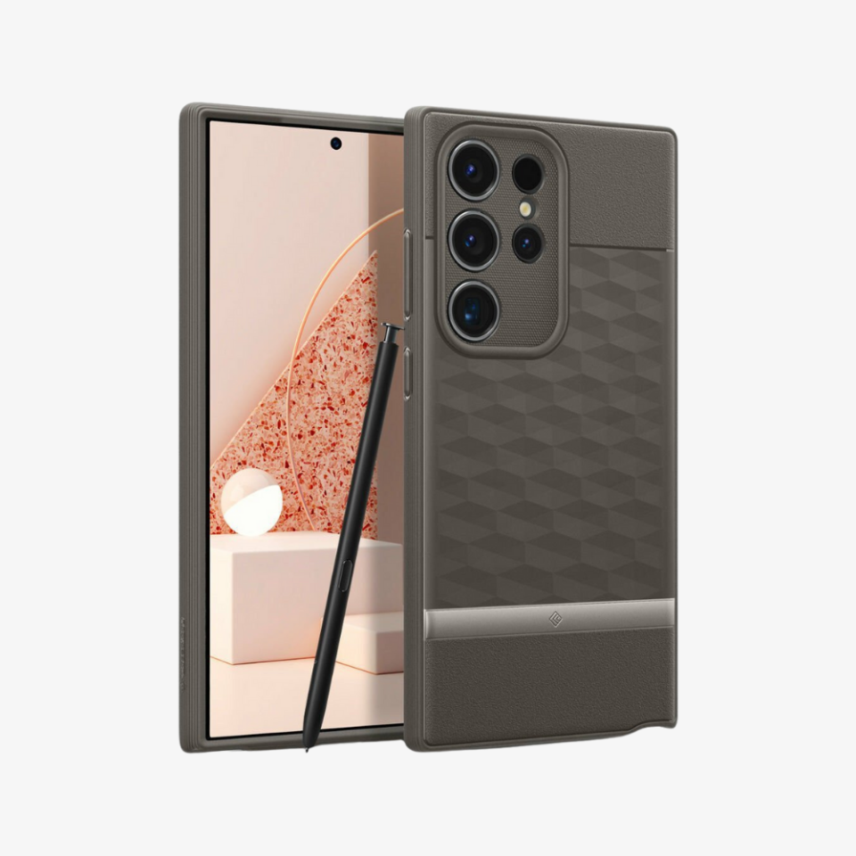 Galaxy S24 Ultra Kılıf, Caseology Parallax Ash Gray