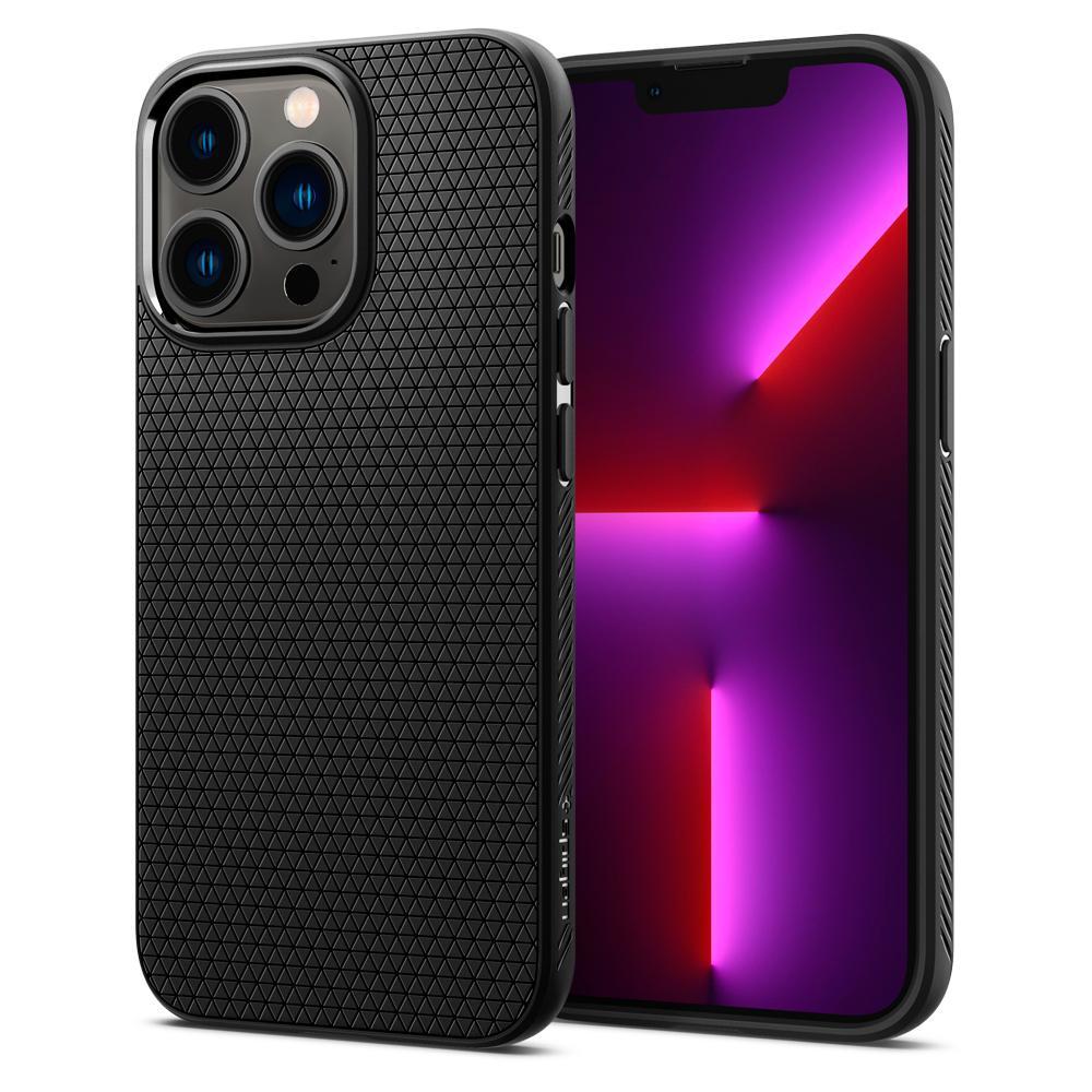 iPhone 13 Pro Kılıf, Spigen Liquid Air Matte Black
