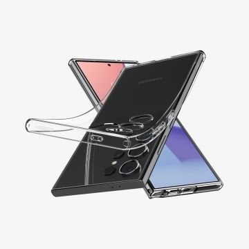 Galaxy S24 Ultra Kılıf, Spigen Liquid Crystal 4 Tarafı Tam Koruma