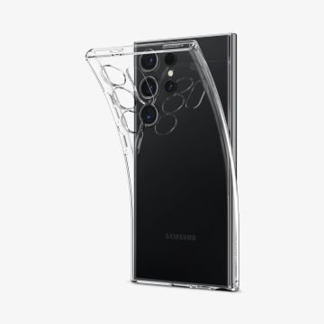 Galaxy S24 Ultra Kılıf, Spigen Liquid Crystal 4 Tarafı Tam Koruma