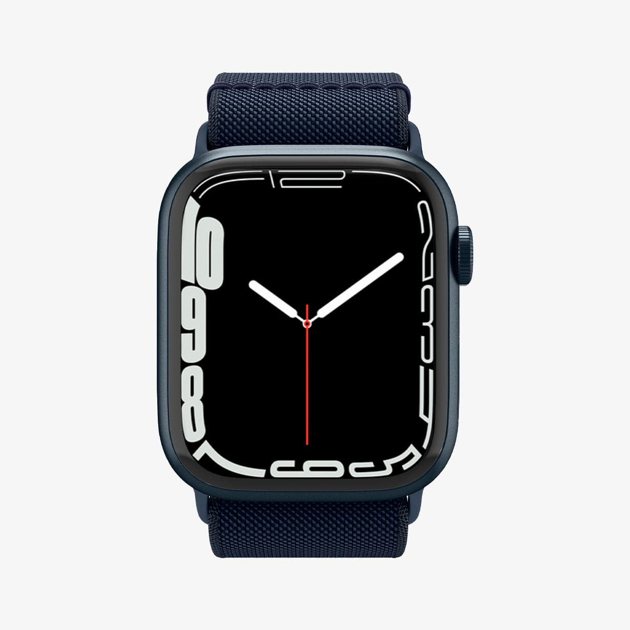 Spigen Apple Watch 49mm Ultra 2/1 - 46mm Seri 10 - 45mm Seri 9/8/7 - 44mm Seri SE2/SE/6/5/4 Kordon Kayış Band Lite Fit Navy