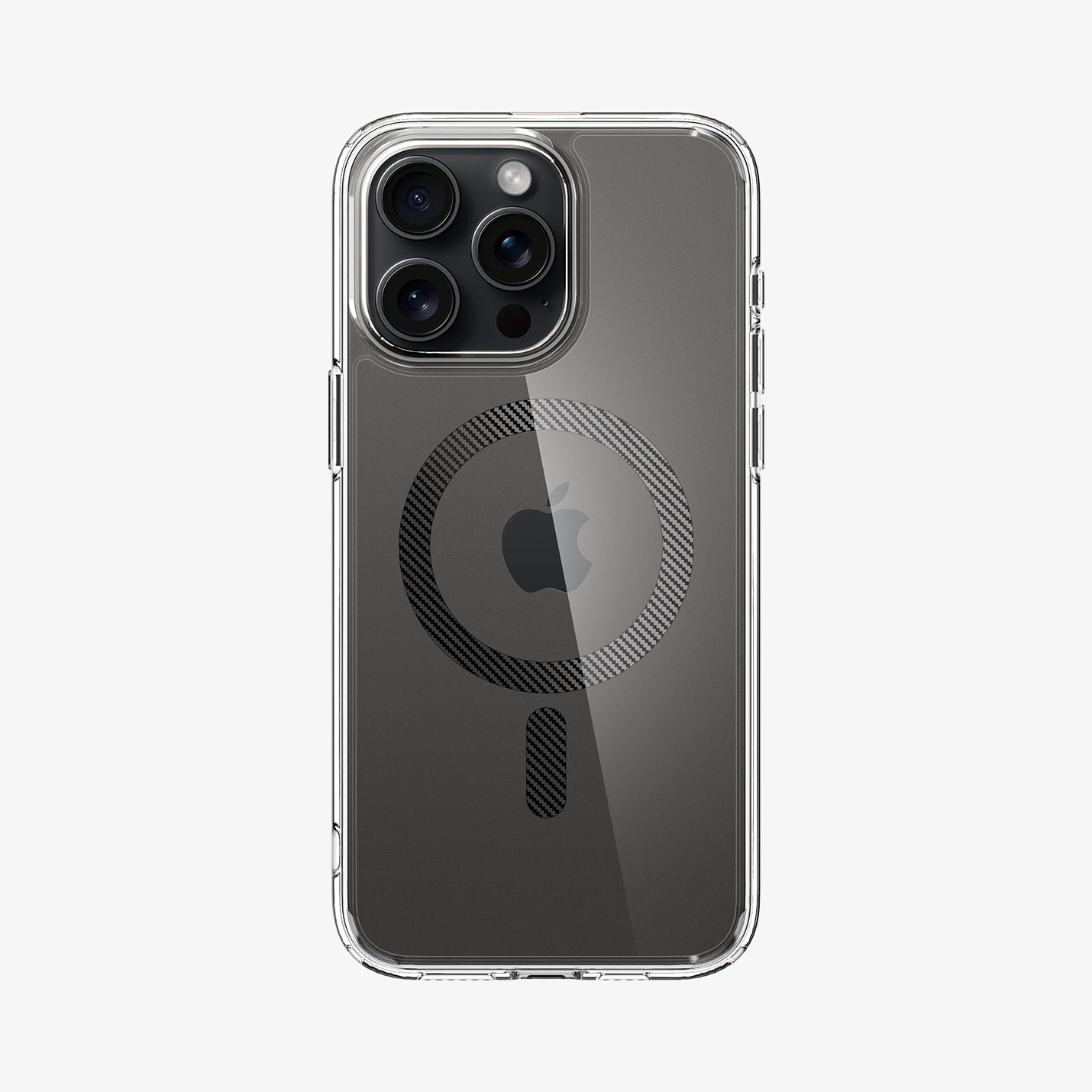 iPhone 15 Pro Kılıf, Spigen Ultra Hybrid Magfit (Magsafe Uyumlu) Carbon Fiber