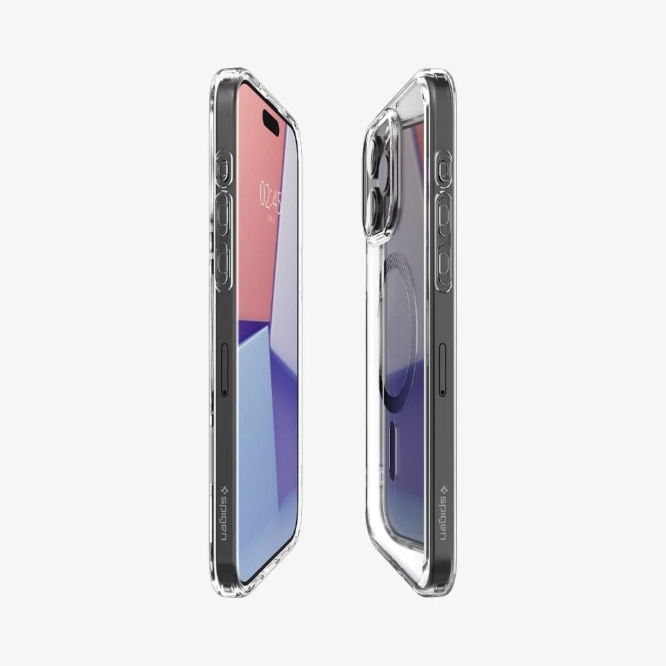 iPhone 15 Pro Kılıf, Spigen Ultra Hybrid Magfit (Magsafe Uyumlu) Carbon Fiber